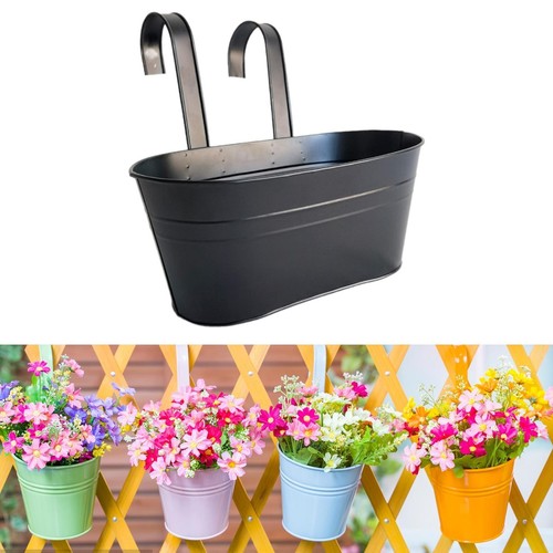 Pot fleur suspendu seau en - de,