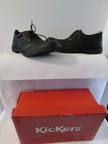 Chaussures kickers cuir noir - chaussures,