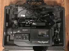 Sony Handycam CCD-V5 Video 8 Digital Video Camera W/ Battery + Cords UNTESTED