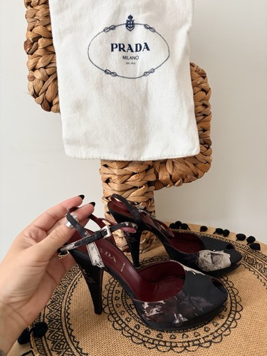 Prada escarpins pointus - , en