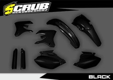 Kit plastique noir Yamaha WR250F WR450F 2003 2004 WRF