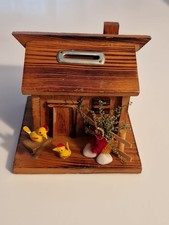 CHALET EN BOIS DECO TIRELIRE