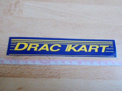 Autocollant karting drac - autocollant,