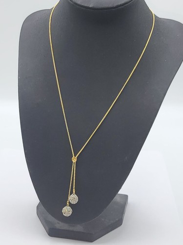 Collier sautoir plaqué or - #xp,