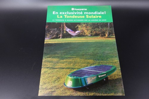Husqvarna solar mower - husqvarna,