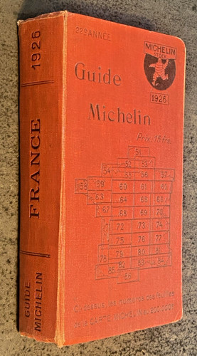 Guide michelin rouge - michelin,