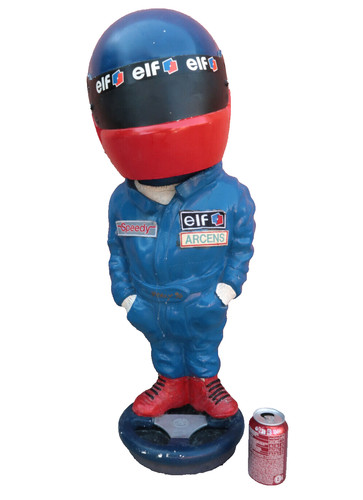 Bercy elf kart masters statue - kart,