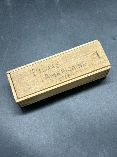 Rare jeux pions 1917 - pions, us