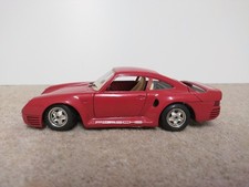 Bburago 1/24 Red Porsche 959, No Box , Good Condition, See Pictures For Marks