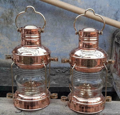 Lampe huile laiton - lampe,