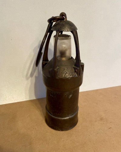 Ancienne lampe mineur - ancienne,