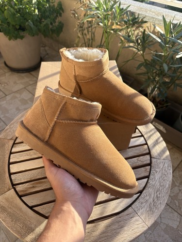 Ugg bottines femme daim marron - bottines,