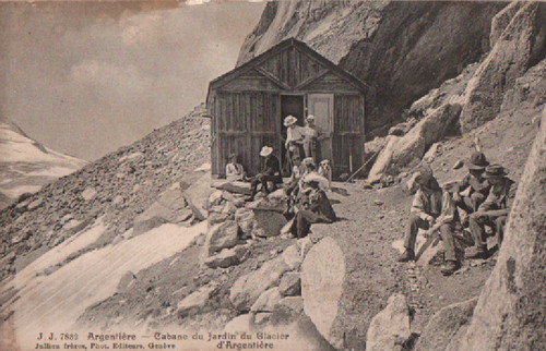 Carte postale argentiere - carte,