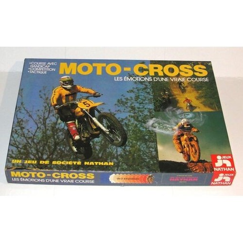 Moto cross jeu société - jeu, de