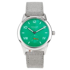 NOMOS Glashutte Club Campus 38 Stainless Steel Electric Green Dial 38.5mm 726