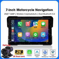 GPS moto portable, écran 5 ou 7 pouces, CarPlay, Android Auto, Airplay, IPX7, af