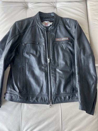 Blouson cuir noir harley - blouson,