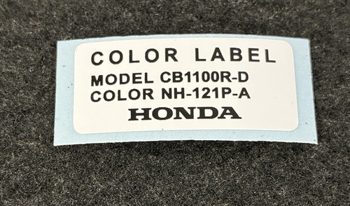 Honda cb1100r color label - cb1100r, label"
