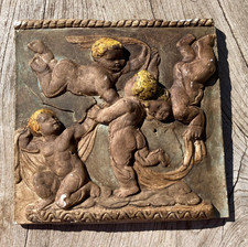 Bas - Relief en Plâtre - 4 "