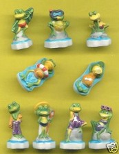 * FEVES MARE AUX GRENOUILLES série complète ..ref. A13