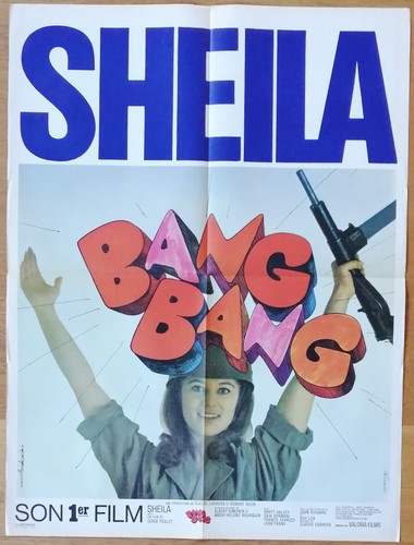 Bang sheila affiche - bang,