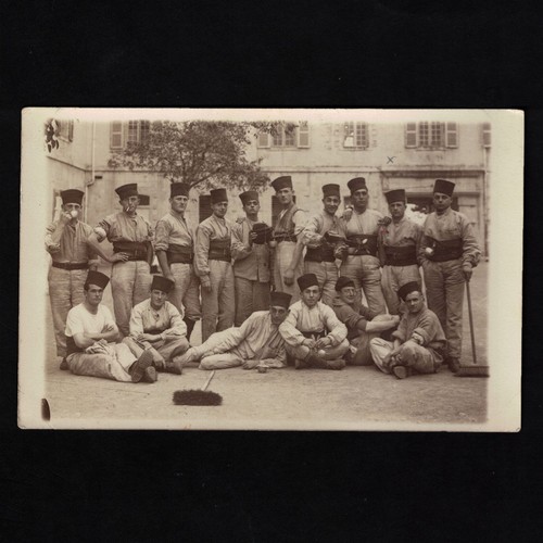 Cpa carte photo - cpa, 3ème