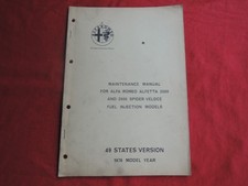 ALFA ROMEO Factory MAINTENANCE