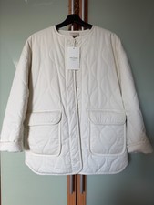 Veste Matelassée Écru