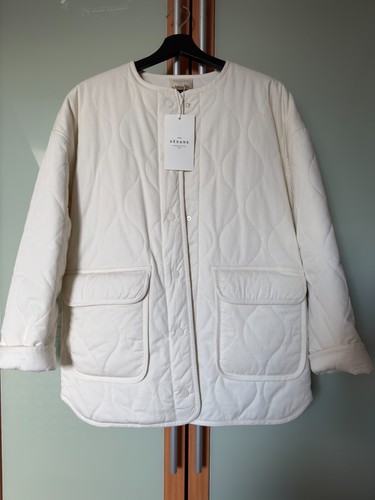 Veste matelassée écru - veste,