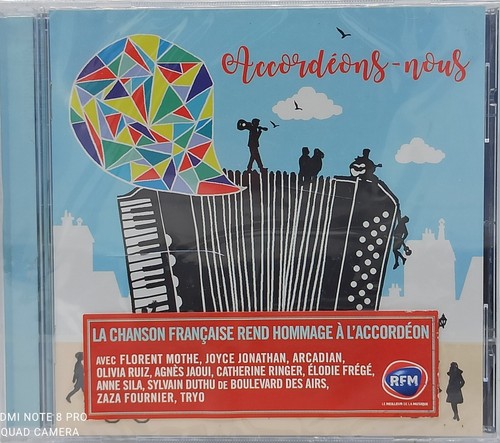 Accordeons nous neuf - cd, sous