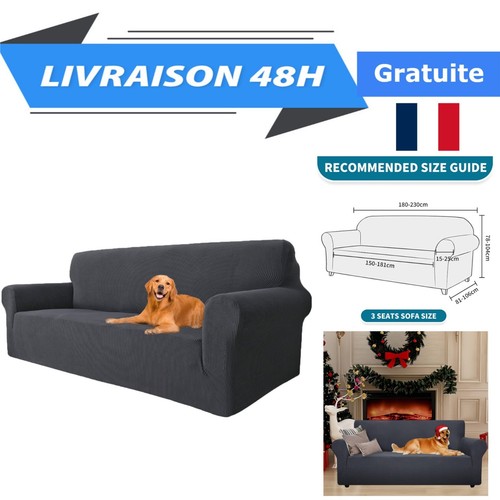 Housse canapé extensible 3 - de,