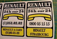 Autocollant Renault Assistance