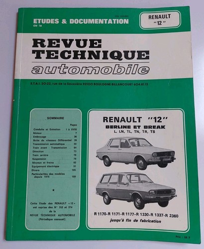 Rta revue technique - rta,