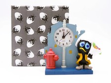 RARE - Pendulette Calimero Desk Clock Pagot Figure - Avenue Of The Stars