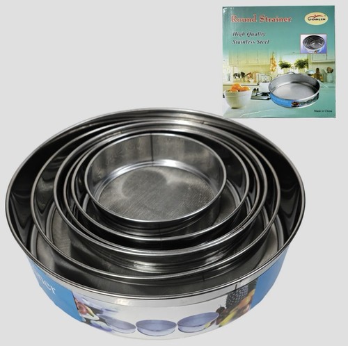 Tamis farine lot - 6x, 14-26cm