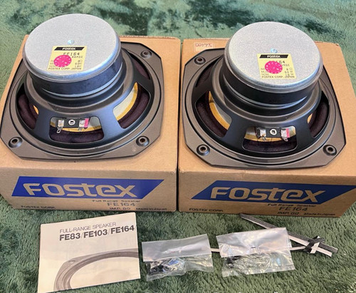 Paire enceintes fostex fe164 - paire,