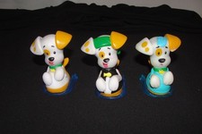 Fisher Price Bubble Guppies 3 Puppies Puppy Dogs All Different Roll N Go Sliders