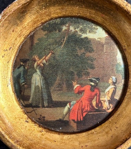 Ancien cadre miniature bois