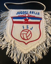 Ancien petit fanion - FSJ JUGOSLAVIJA YOUGOSLAVIA  - FOOTBALL FEDERATION
