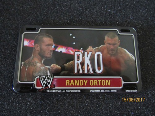 2012 topps wwe power - power, plates