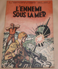 L'EPERVIER BLEU -5- / L'ennemi sous la mer / EO 1952 / BE+