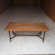 Table Basse Brutaliste Vintage