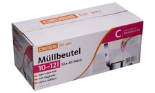 Lot de 400 sacs poubelle pour
