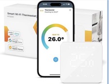 Thermostat intelligent pour chaudière combinée/chauffage par le sol à eau,...