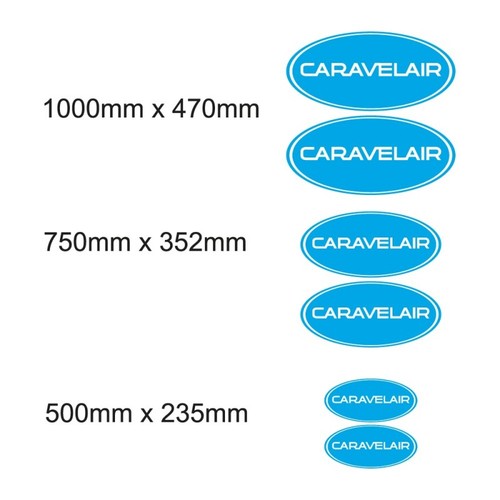 Set autocollants caravelair - set,