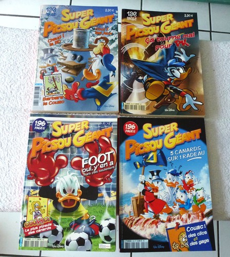 Lot super picsou - 4, geant,