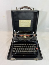 Remington Victor T Portable Typewriter From 1936 Revised + Ribbon New