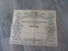 MACON DIPLOME VINTAGE 1911