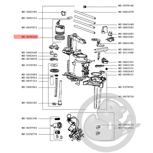Joint machine expresso krups - joint,
