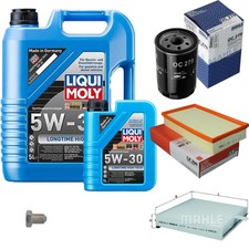 MAHLE Inspection Set 6 L Liqui Moly Longtime 5W-30 Pour VW Golf II 1.8 GTI G60